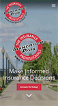 Mobile Screenshot of insuranceprosinc.com